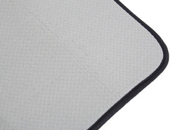 Orsina Absorbent Dish Drying Mat – Grey Synthetic Fibre Kitchen Mat
