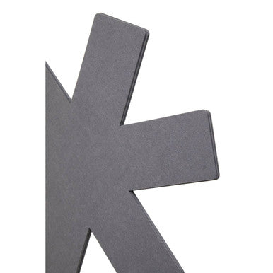 Orsina Pan Protectors – Set of 3 Grey Felt Stacking Pads for Cookware