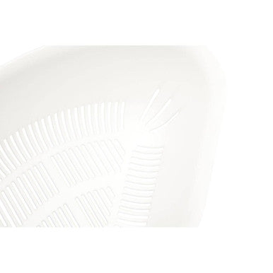 Orsina White Triangle Sink Strainer – Plastic Kitchen Sponge Caddy