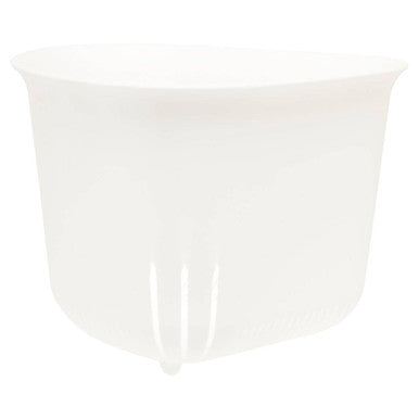 Orsina White Triangle Sink Strainer – Plastic Kitchen Sponge Caddy