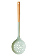 Orsina Nova Silicone Skimmer – Sage Green with Round Wood Handle