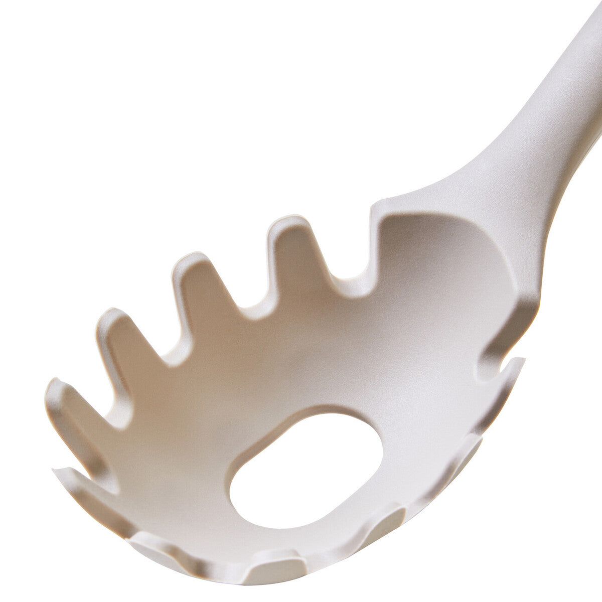 Orsina Nova Silicone Spaghetti Spoon with Wooden Handle – Stone Grey