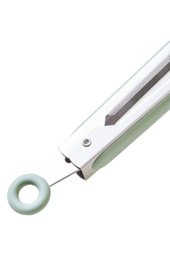 Orsina Nova Kitchen Tongs – Sage Green Silicone & Stainless Steel