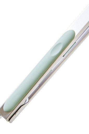 Orsina Nova Kitchen Tongs – Sage Green Silicone & Stainless Steel