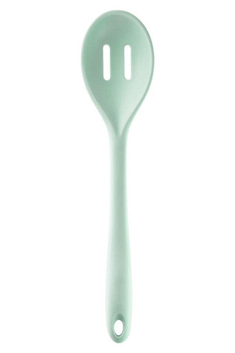 Orsina Nova Silicone Slotted Spoon – Heat-Resistant Sage Green Utensil