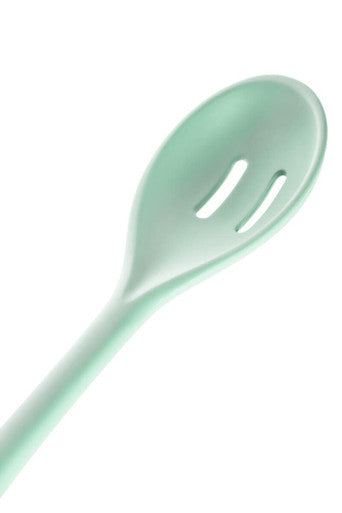 Orsina Nova Silicone Slotted Spoon – Heat-Resistant Sage Green Utensil