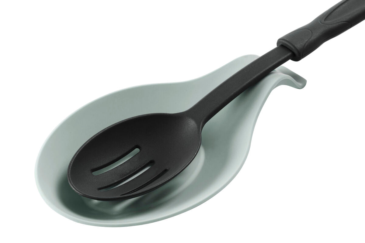 Orsina Nova Silicone Spoon Rest – Heat Resistant Sage Green Holder