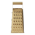 Orsina Alchemist Gold Finish 4-Sided Stainless Steel Cheese Grater