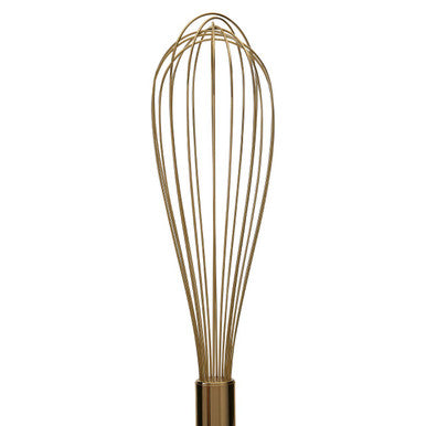 Orsina Large Gold Whisk – Stainless Steel Ergonomic Kitchen Utensil