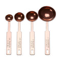 Orsina Rose Gold Measuring Spoons – Stainless Steel Kitchen Set