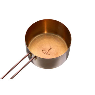 Orsina Rose Gold Measuring Cups – Set of 4 Stainless Steel Baking Tools
