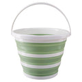 Orsina Averill Collapsible Bucket – Green and White Space Saving Basin