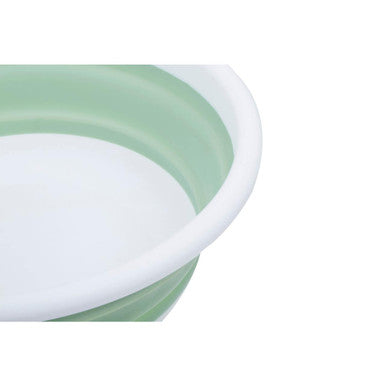 Orsina Averill Collapsible Washing Up Bowl – Green Space-Saving Basin