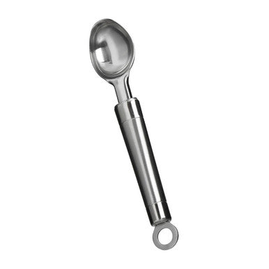 Orsina Barron Stainless Steel Ice Cream Scoop – Brushed Metal Finish