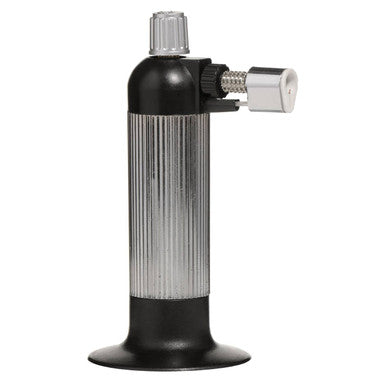 Orsina Silver Kitchen Blow Torch – Adjustable Flame Culinary Torch