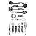 Orsina Barron 12-Piece Kitchen Gadget Set | Nylon & Stainless Steel