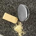 Orsina Stainless Steel Round Cheese Grater – Multi-Directional Food Prep