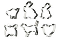 Orsina Animal Shape Cookie Cutters – 6-Piece Stainless Steel Set