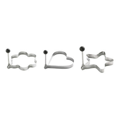 Orsina Heart Shape Egg Ring – Stainless Steel Pancake & Egg Mold