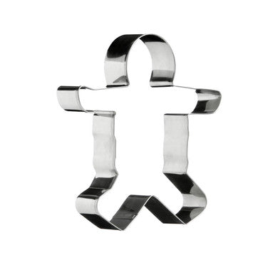 Orsina Gingerbread Man Cookie Cutter | Stainless Steel Baking Tool