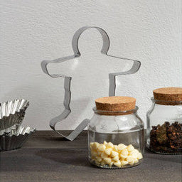 Orsina Gingerbread Man Cookie Cutter | Stainless Steel Baking Tool