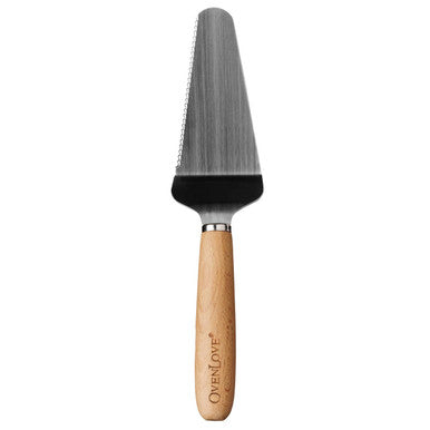 Orsina Stainless Steel Cake Slice – Serrated Dessert Server & Slicer