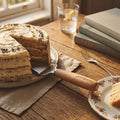 Orsina Stainless Steel Cake Slice – Serrated Dessert Server & Slicer