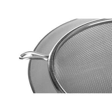 Orsina Zenigo Small Stainless Steel Fine Mesh Sieve with Wood Handle