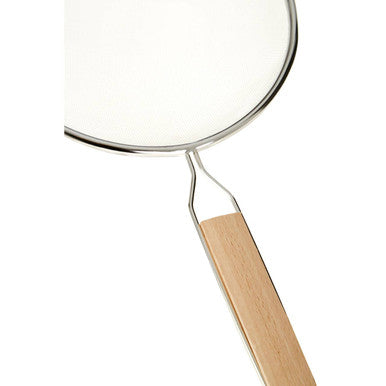 Orsina Zenigo Medium Kitchen Sieve with Wooden Handle for Baking