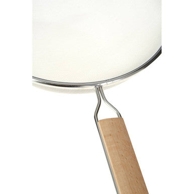 Orsina Zenigo Large Stainless Steel Sieve with Wooden Handle