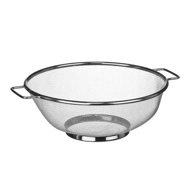 Orsina Zenigo Stainless Steel Fine Mesh Colander with Dual Handles