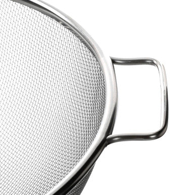 Orsina Zenigo Stainless Steel Fine Mesh Colander with Dual Handles