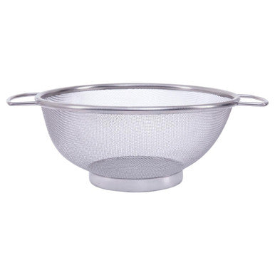 Orsina Stainless Steel Mesh Colander with Handles - 20cm Kitchen Sieve