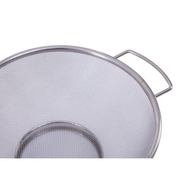 Orsina Stainless Steel Mesh Colander with Handles - 20cm Kitchen Sieve