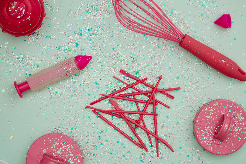 Orsina Hallie Hot Pink 3-Piece Cake Decorating Pen for Icing