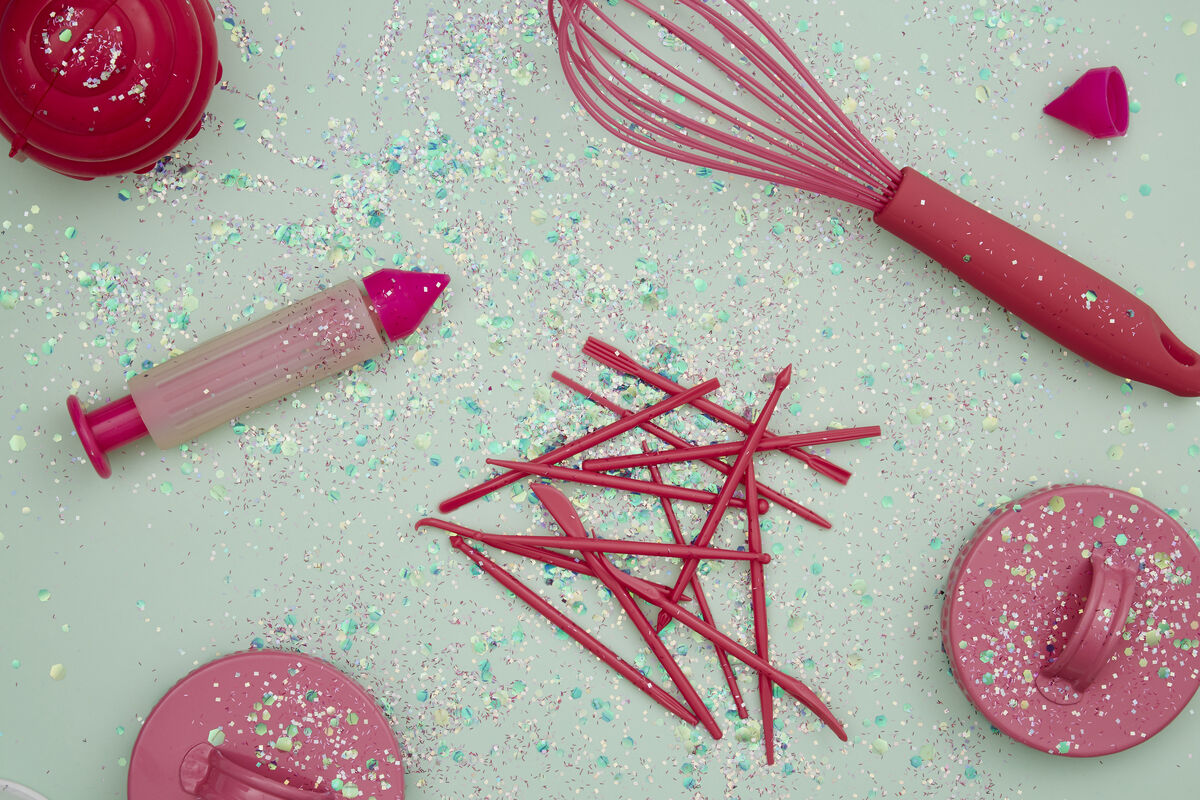 Orsina Hallie Hot Pink 3-Piece Cake Decorating Pen for Icing