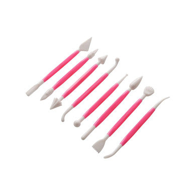 Orsina 8-Piece Cake Decorating Modelling Tool Set for Fondant