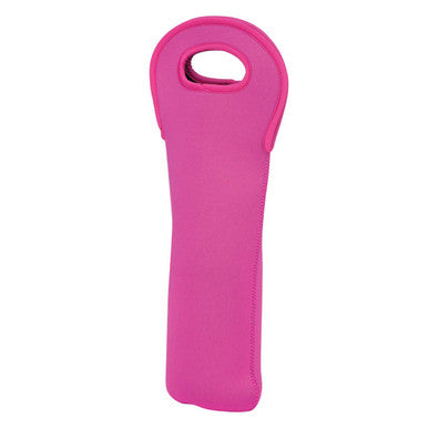 Orsina Neoprene Wine Bottle Holder – Hot Pink Insulated Carrier