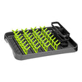Orsina Laurie Dish Drainer – Grey and Lime Green Polypropylene Rack