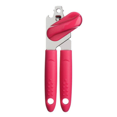 Orsina Hot Pink Can Opener – Durable Chromed Steel Kitchen Tool