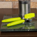 Orsina Lime Green Can Opener – Durable Chromed Steel Kitchen Tool