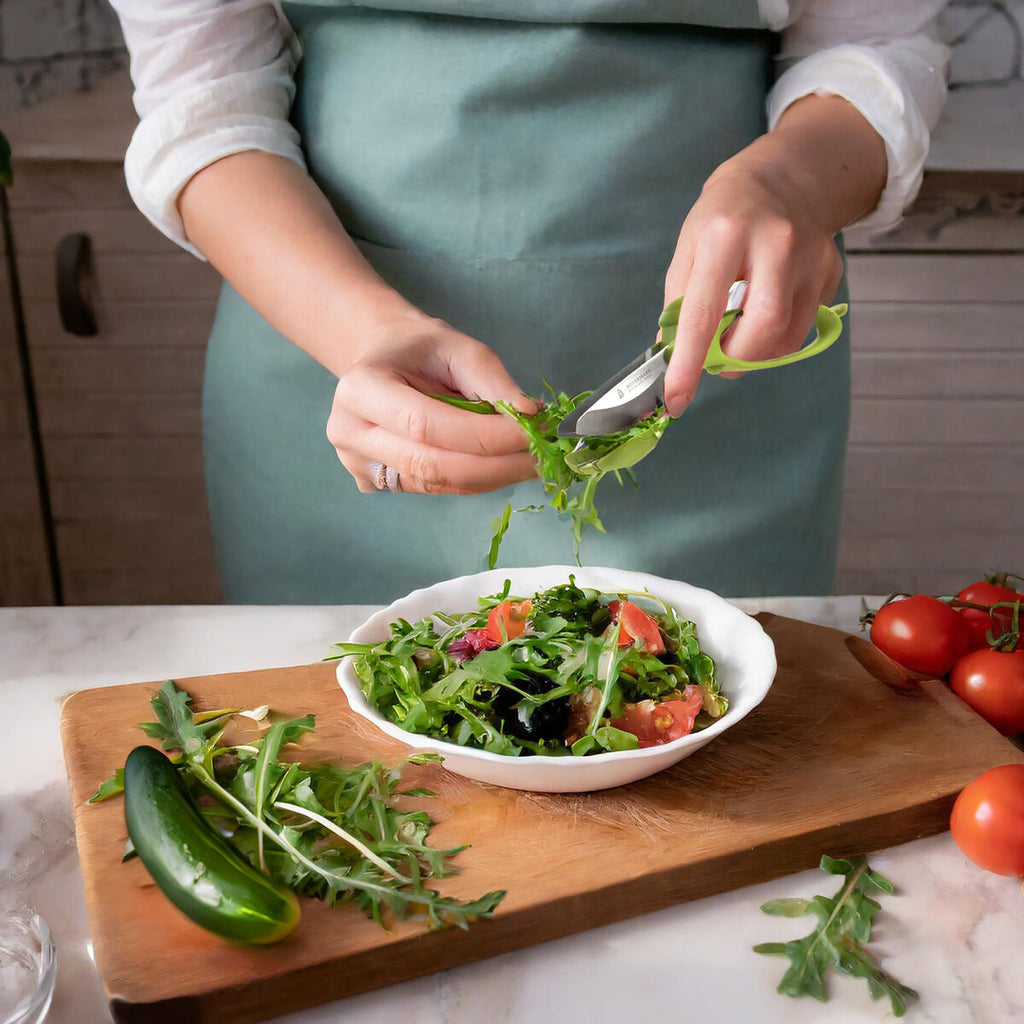 Orsina Vegetable Cutter – Ergonomic Lime Green Kitchen Slicer