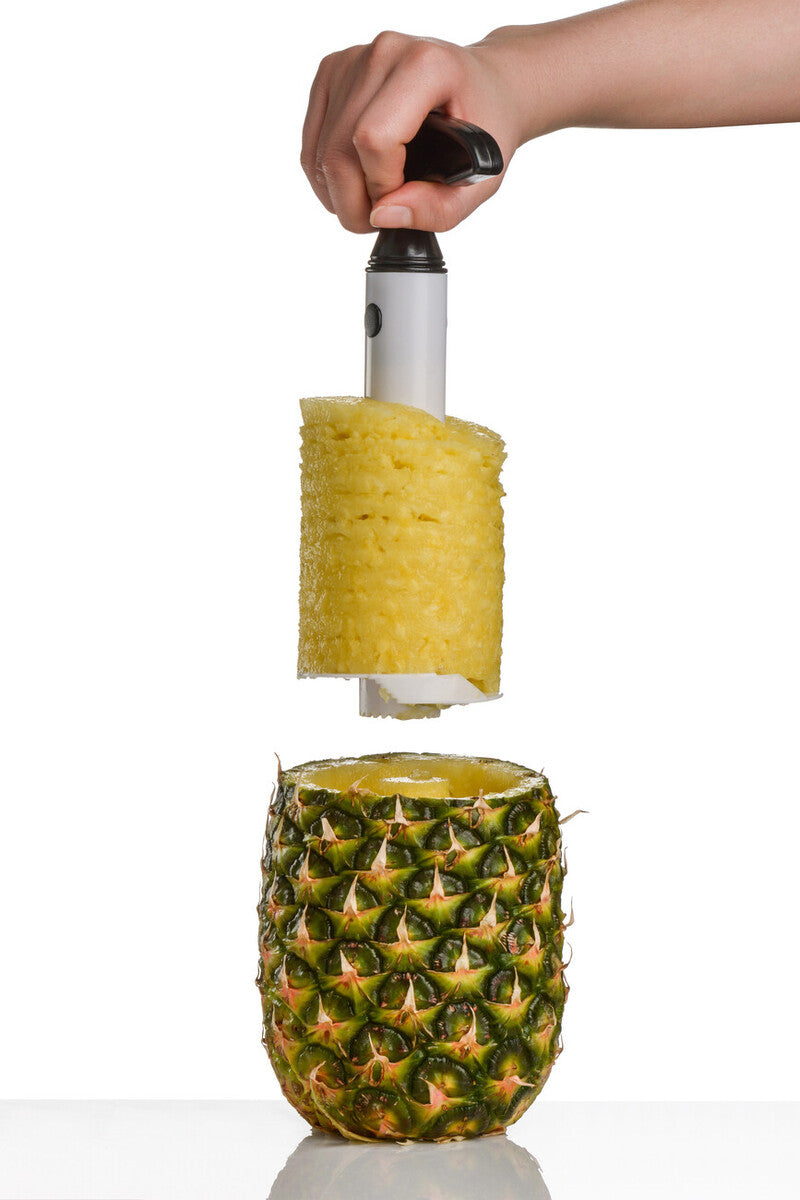 Orsina Pineapple Cutter and Slicer – Black and White ABS Plastic