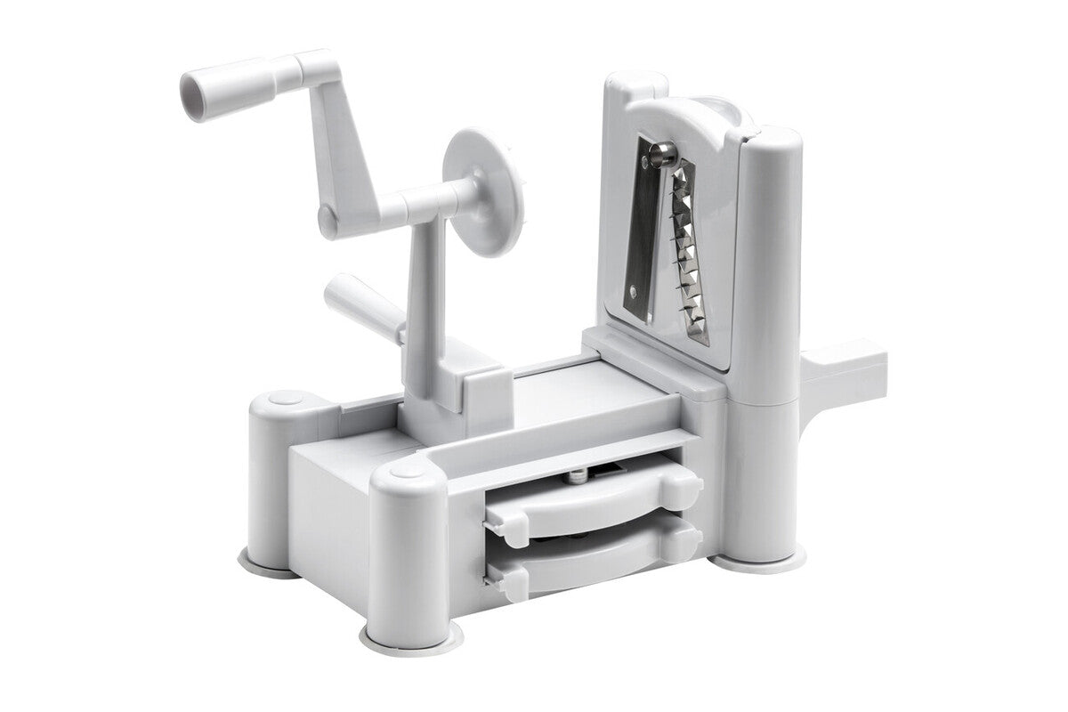 Orsina Stainless Steel Spiral Slicer – 3-in-1 Vegetable Ribbon Maker