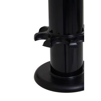 Orsina Luciano 2-Tier Revolving Spice Rack – Black 16-Bottle Holder