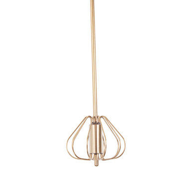 Orsina Press and Spin Whisk – 30cm Stainless Steel Light Gold Tool