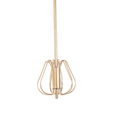 Orsina Press and Spin Whisk – 35cm Stainless Steel Light Gold