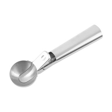 Orsina Stainless Steel Ice Cream Scoop with Release Lever – Matte Silver