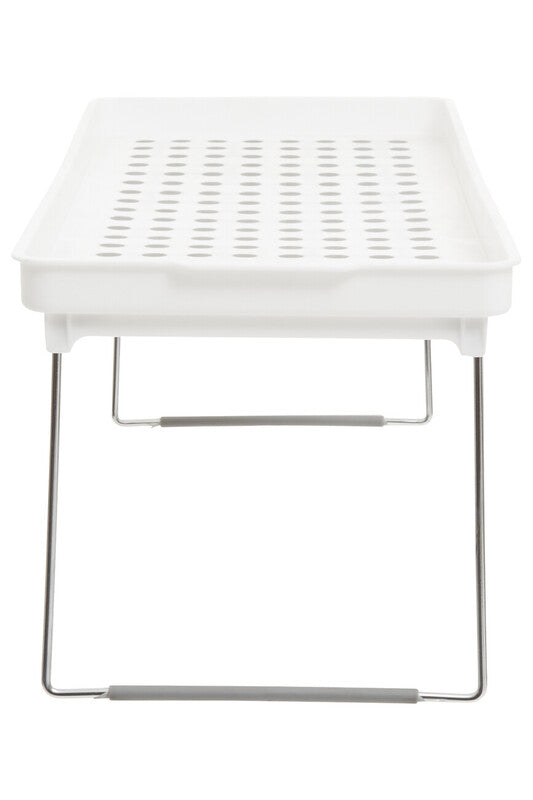 Orsina Foldable Cabinet Racks – Set of 2 Non-Slip Kitchen Shelves
