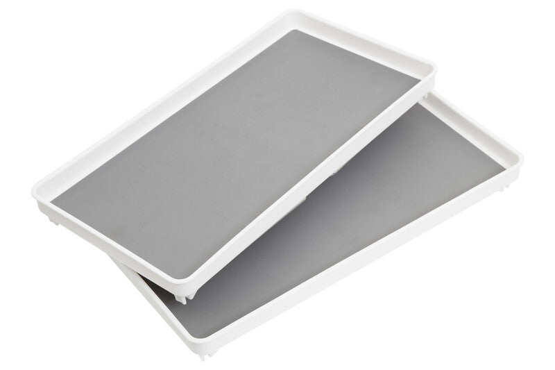 Orsina Foldable Cabinet Racks – Set of 2 Non-Slip Kitchen Shelves